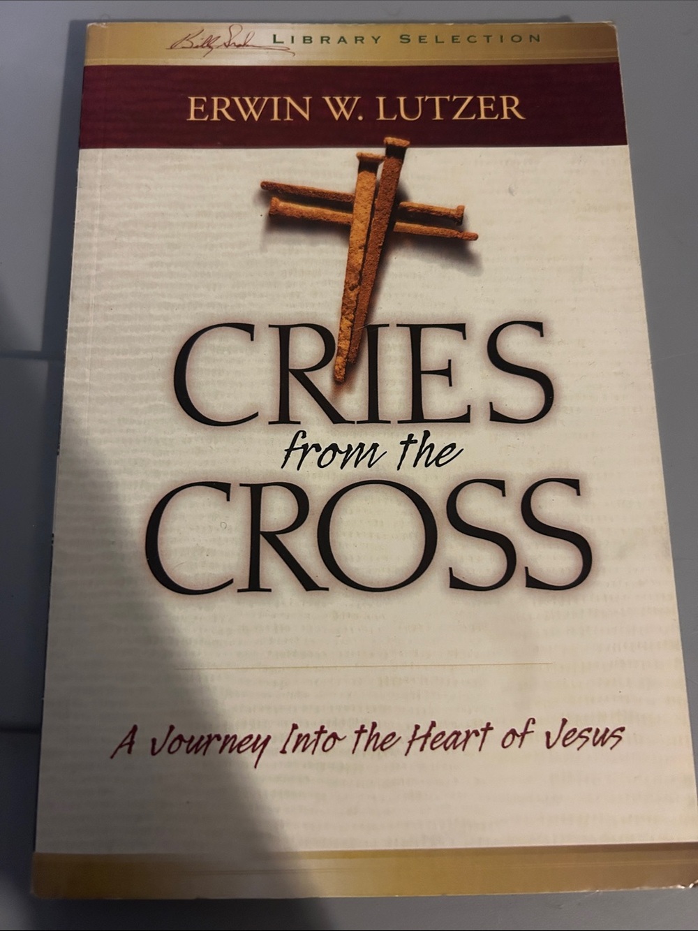 Cries from the Cross - Cream Cover